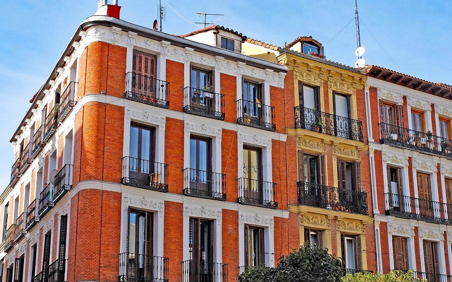 Madrid, building and city