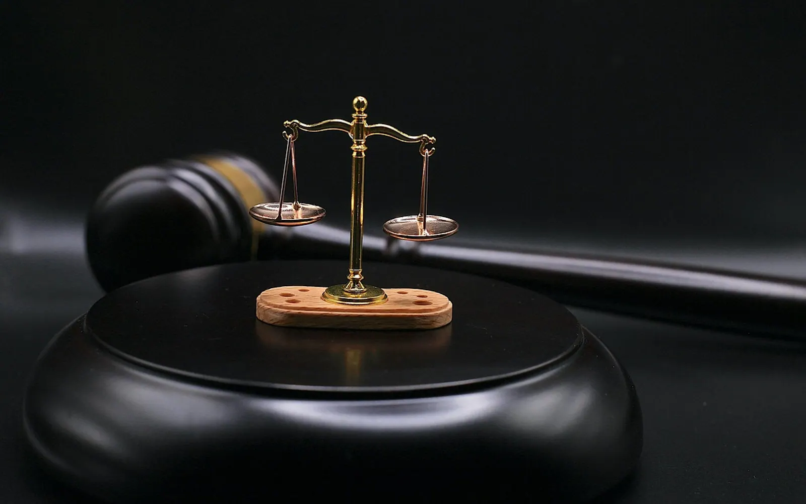 Gavel, justice and judge